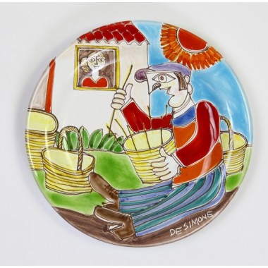 Circular Plate DS 18 cm Basket Weaver
 PT18DS-02 Circular Plate DS 18 cm Basket Weaver
 PT18DS-02